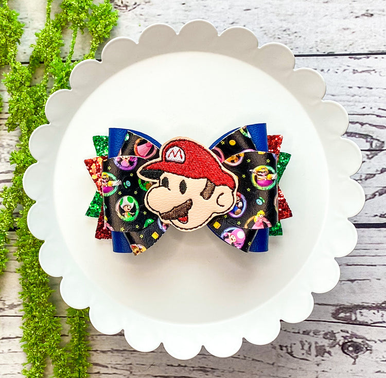 Gaming Plumber Triple Loop Bow