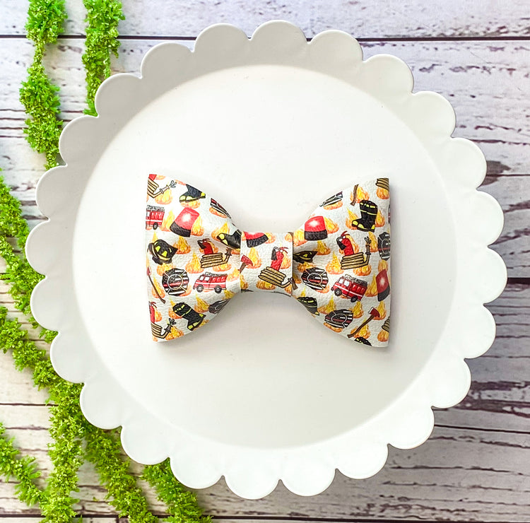 Firefighter Bow Tie