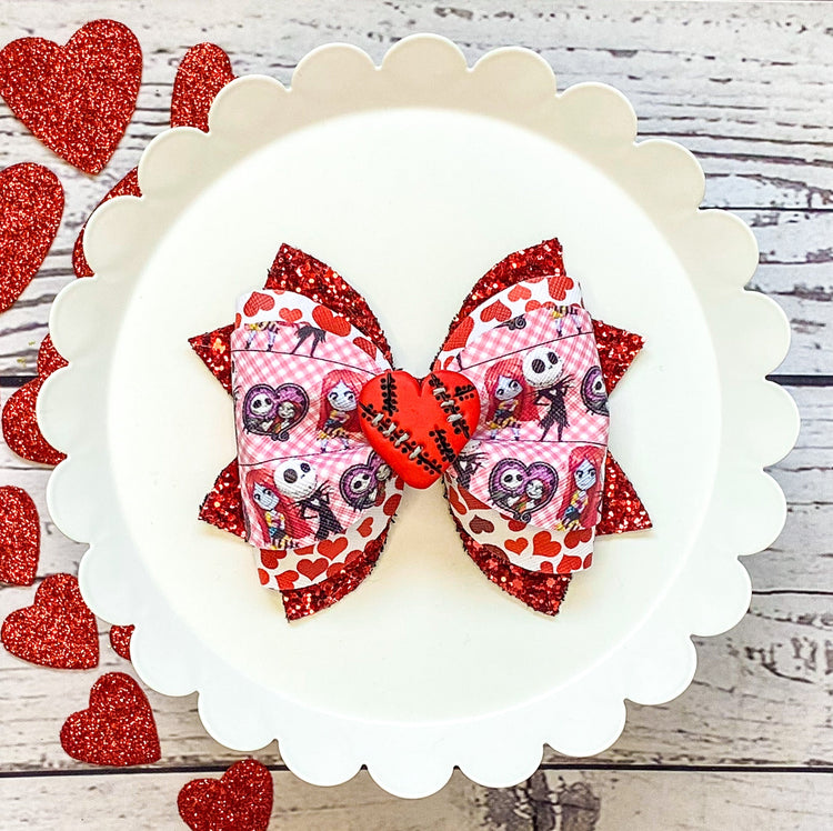 Jack & Sally Pinch Bow
