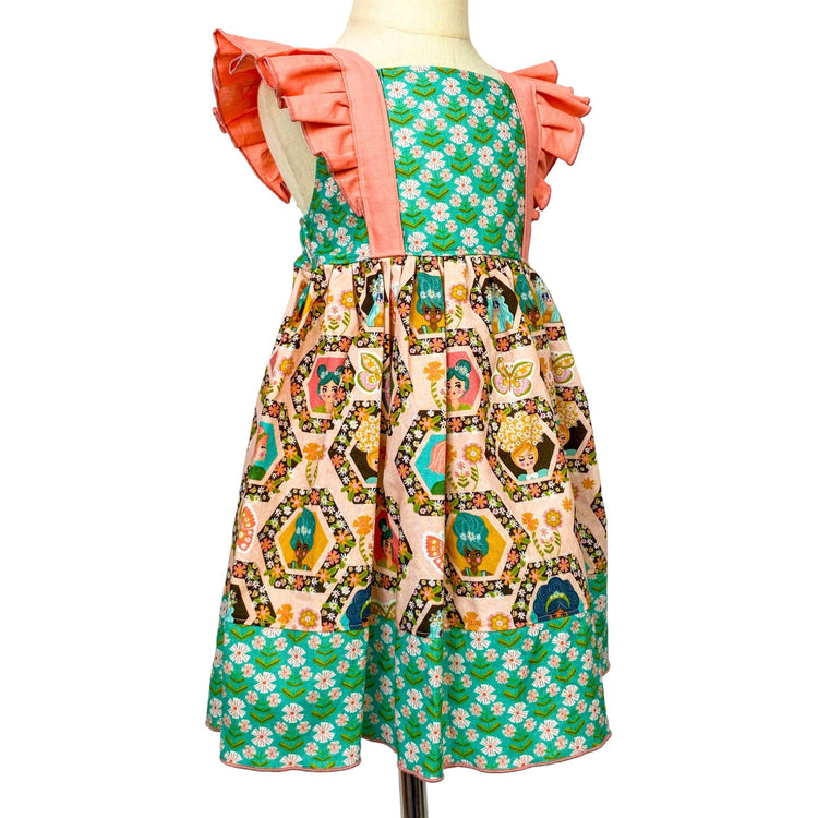 Groovy Girl Flutter Dress