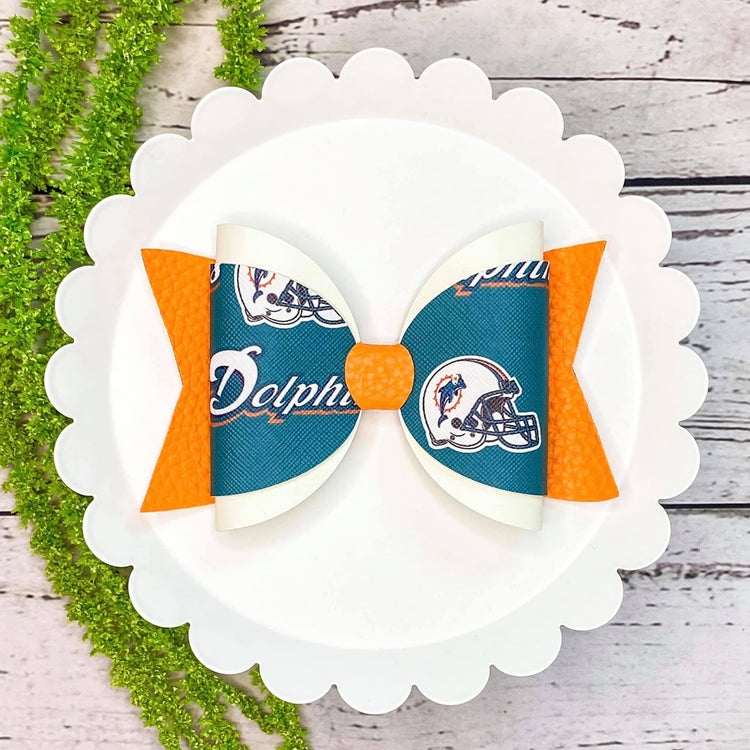 Miami Football Classic Bow