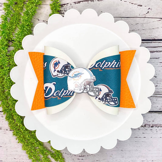 Miami Football Classic Resin Bow