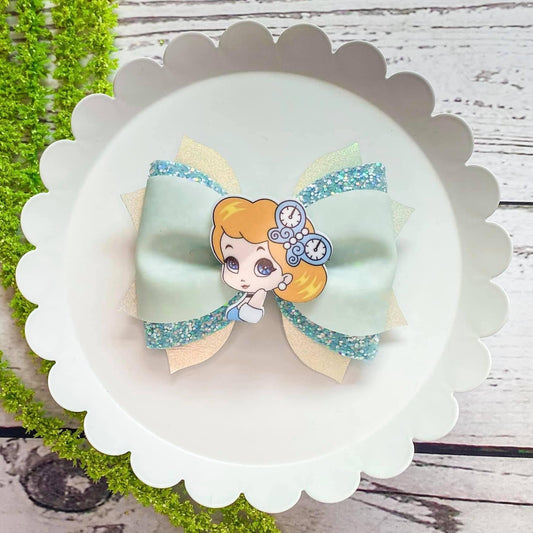 Pumpkin Princess Pinch Bow 2