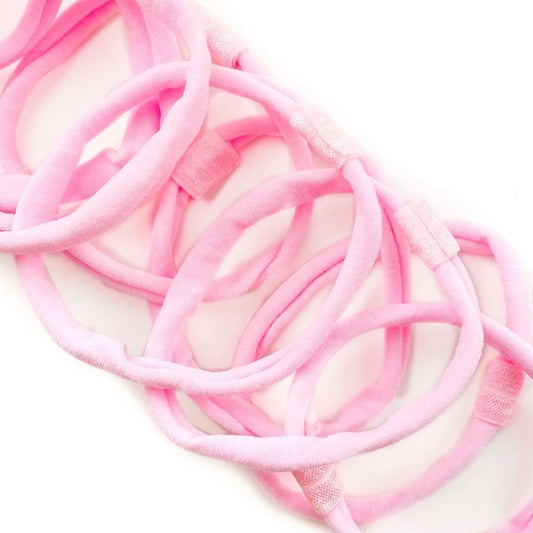 Pink Nylon Interchangeable Headband