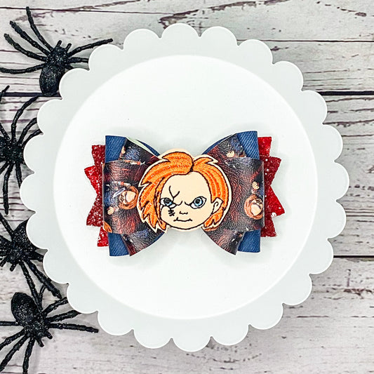 Horror Baby Triple Loop Bow