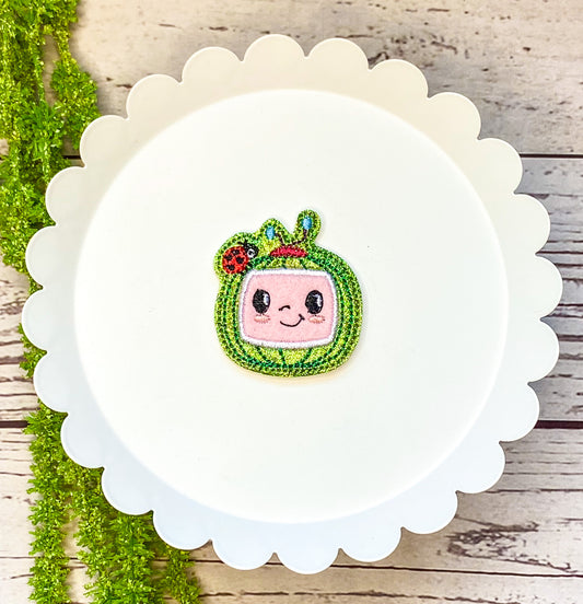 Melon TV Feltie Badge Clip, Bookmark, or Magnet