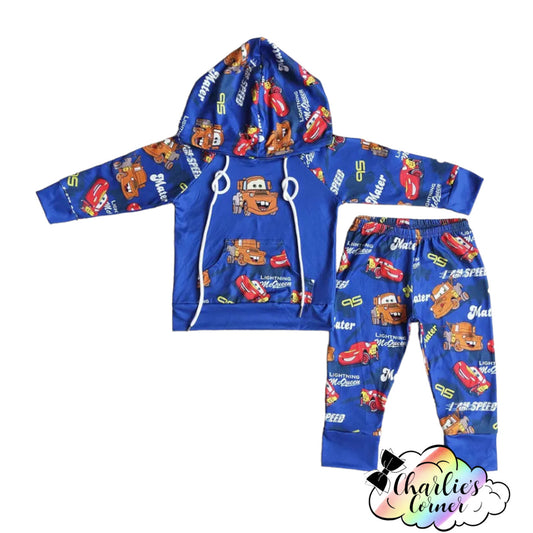 Cars Hoodie Set