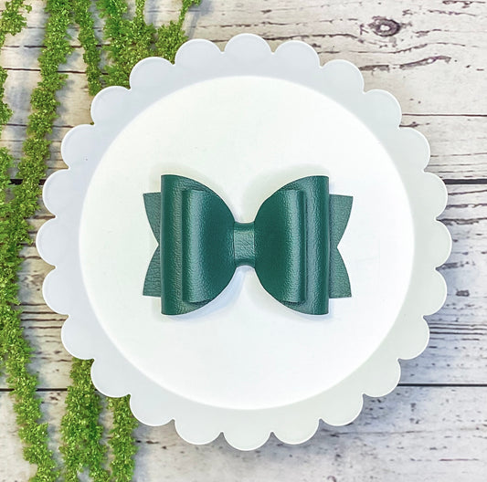 Forest Green Classic Bow