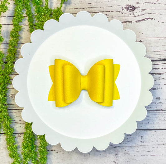 Yellow Classic Bow