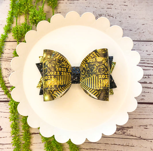New Years Triple Loop Bow